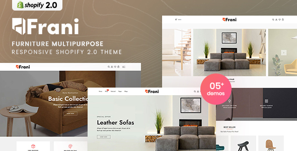 Frani – Furniture Multipurpose Responsive Shopify 2.0 Theme