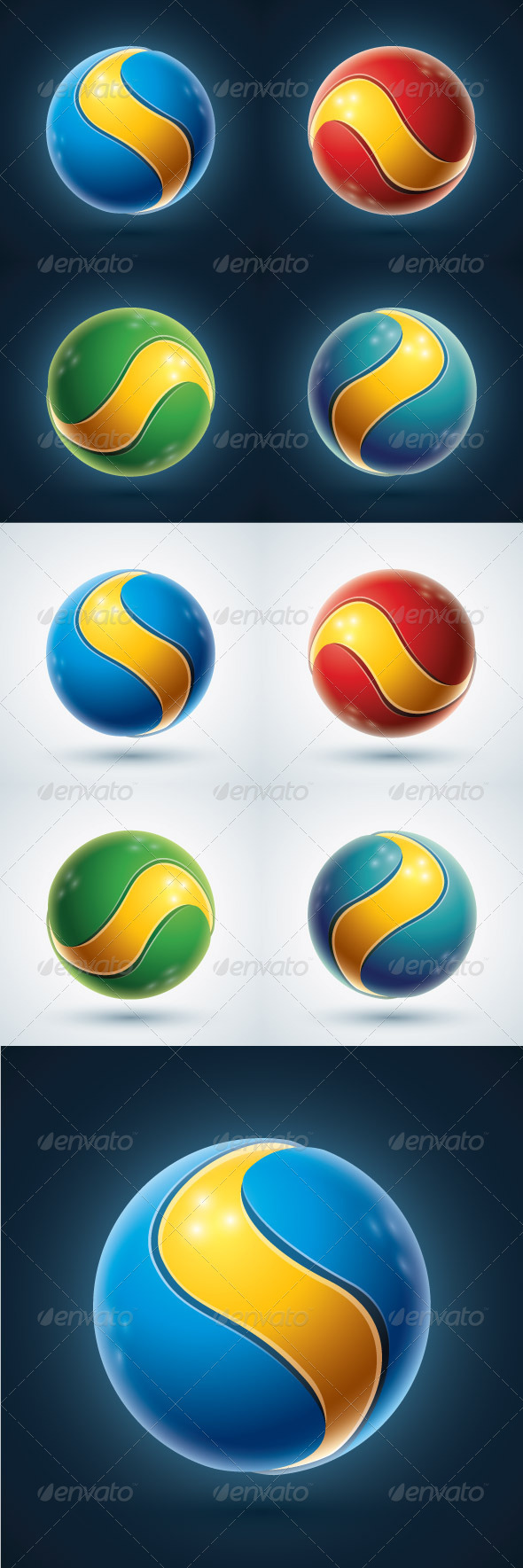 3D Sphere Design Element - Miscellaneous Conceptual