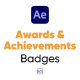 Awards &amp; Achievements Badges For After Effects - VideoHive Item for Sale