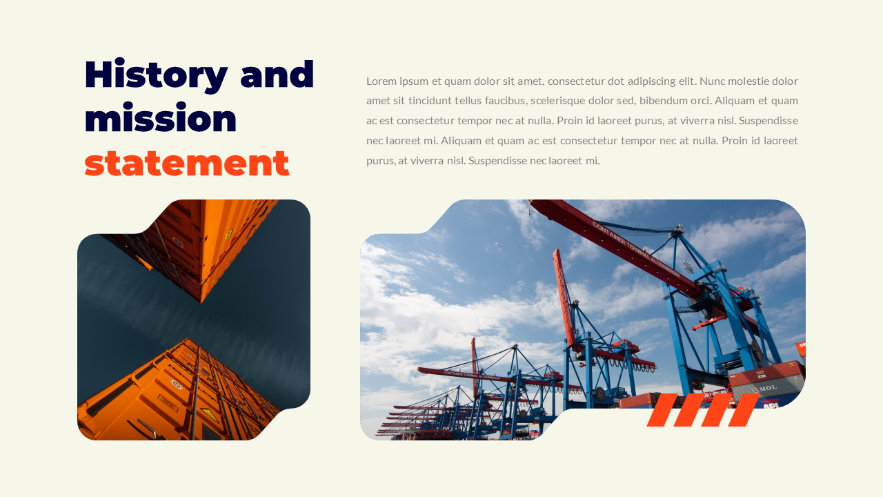 Packpress – Logistics, Delivery & Transportation Google Slides Template ...