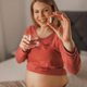 Pregnant Woman Holding A Vitamin Pills - PhotoDune Item for Sale
