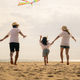 Family travel on beach, Family with car road trip at sea on summer - PhotoDune Item for Sale