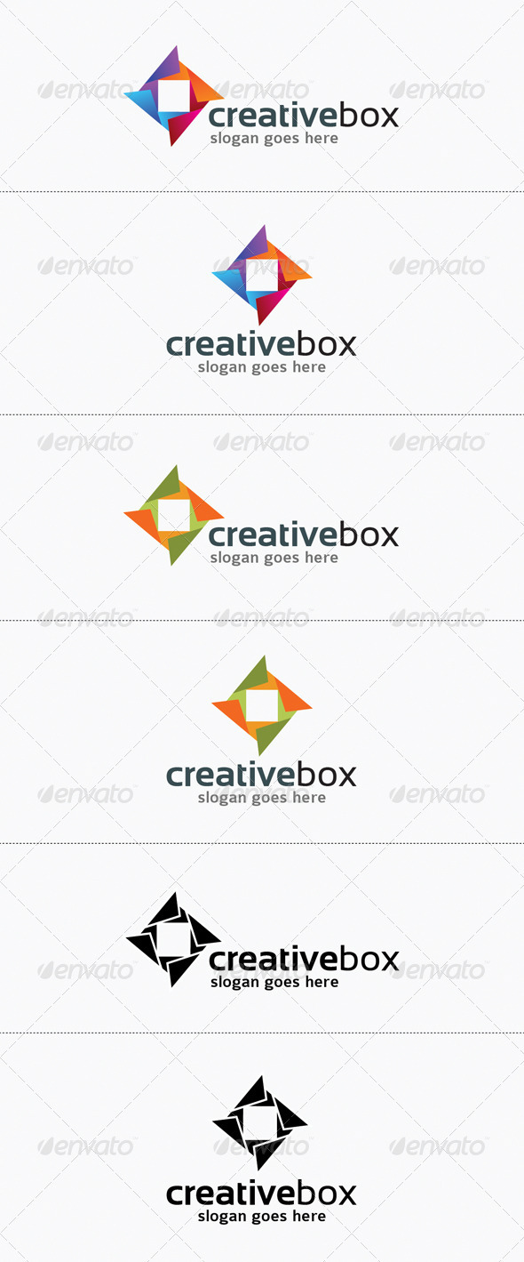 Creative Box Abstract Logo Design - Vector Abstract