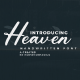Heaven - Handwritten Font