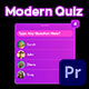 Modern Quiz MOGRT - VideoHive Item for Sale