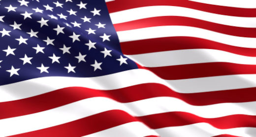 Waving Flag Background Looping Animation