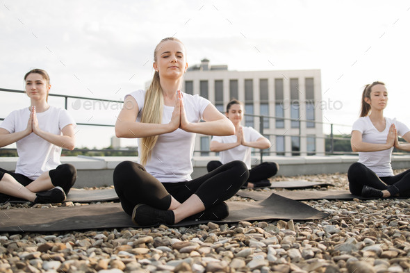 Contentment Comes When You Find Your Zen Stock Photo - Download Image Now -  Yoga, Women, Meditating - iStock