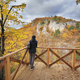 Young woman looking on autumn canyon. - PhotoDune Item for Sale