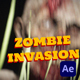 Zombie invasion on Halloween night - VideoHive Item for Sale