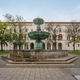 Fountain at Geschwister-Scholl-Platz (Scholl Siblings Square) - Munich, Bavaria, Germany - PhotoDune Item for Sale