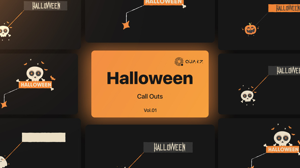 Halloween Call Outs Vol. 01