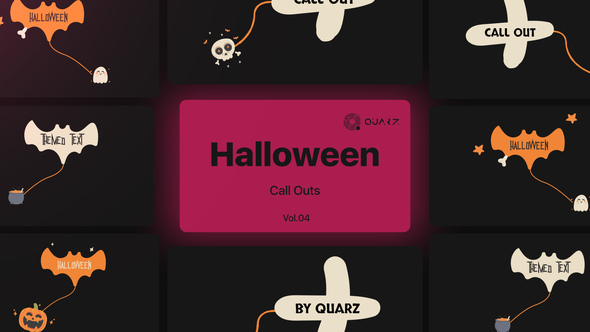 Halloween Call Outs Vol. 04