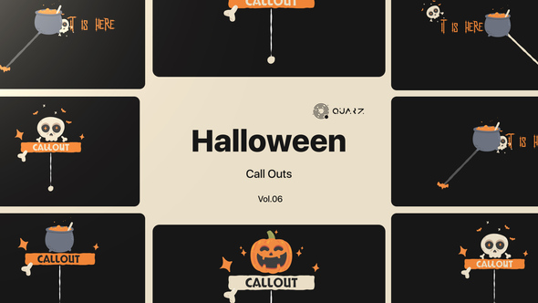 Halloween Call Outs Vol. 06