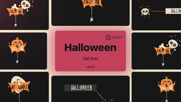 Halloween Call Outs Vol. 07
