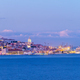 View of Lisbon over Tagus river in the evening. Lisbon, Portugal - PhotoDune Item for Sale
