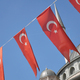 Low Angle View Of Turkish Flag Against Sky. - PhotoDune Item for Sale