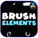 Brush Elements | DaVinci Resolve - VideoHive Item for Sale