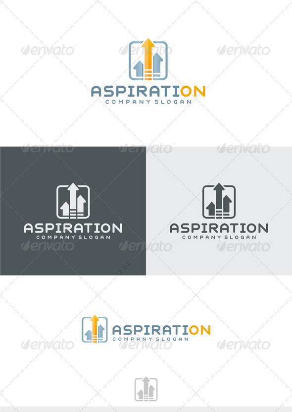 Aspiration Logo - Vector Abstract
