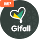 Gifall - Charity Non Profit WordPress Theme
