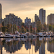 Downtown Vancouver, British Columbia, Canada. Moder City Buildings in Stanley Park - PhotoDune Item for Sale