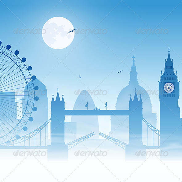 London - Buildings Objects