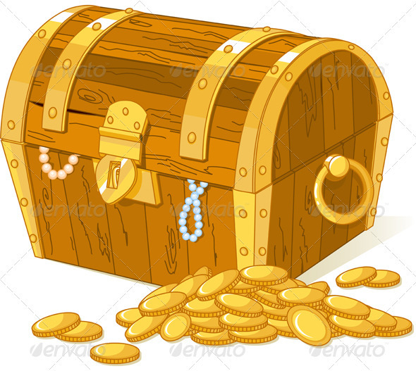 Treasure Chest - Objects Vectors