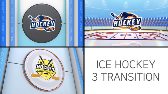 Ice Hockey Logo Transition