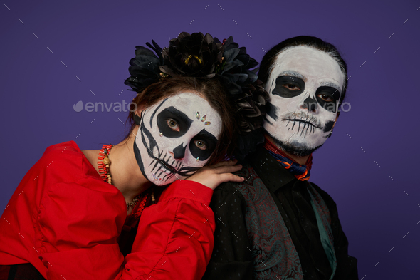 sugar skull men costume