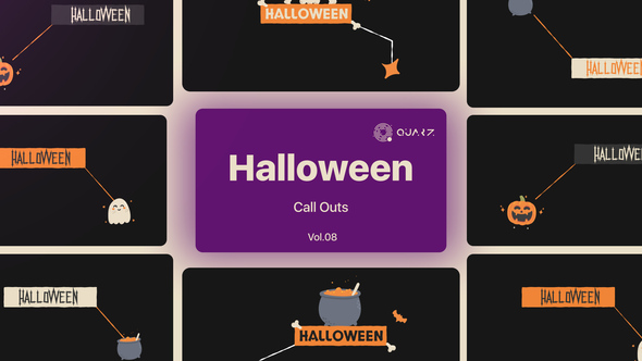 Halloween Call Outs Vol. 08