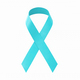 Realistic blue ribbon, world prostate cancer day symbol in november. - PhotoDune Item for Sale