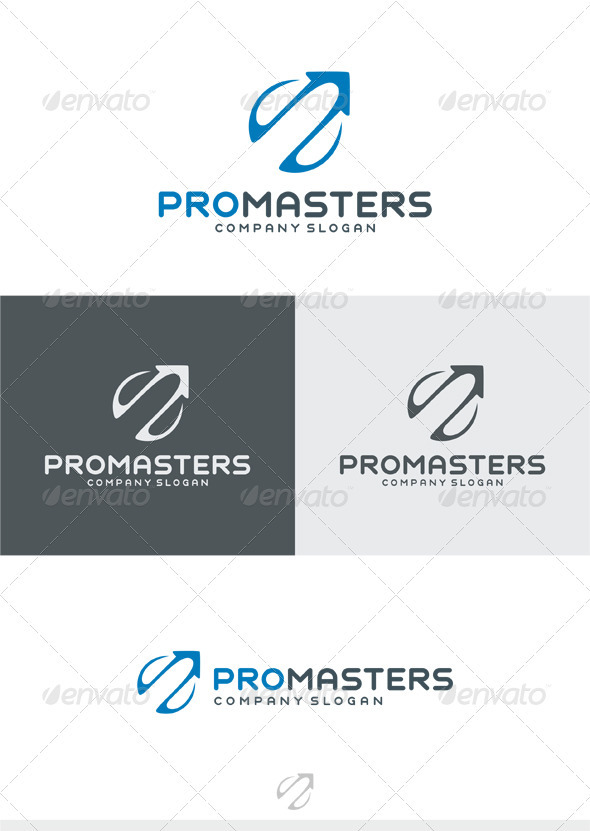 Pro Masters Logo - Vector Abstract