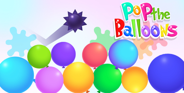 Pop the Balloons! - HTML5 game - Construct 3 - C3p