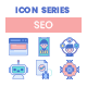 85 SEO Icons | Indigo Series
