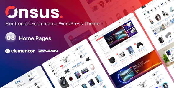 Onsus – Electronics E-commerce WordPress Theme