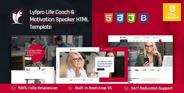 Lyfpro | Life Coach and Motivation Speaker HTML Template