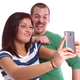 young couple taking selfie - PhotoDune Item for Sale