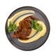 Smoked barbecue beef topped with bbq sauce - PhotoDune Item for Sale