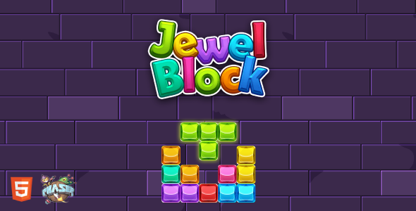 Jewel Block - HTML5 Game (Phaser 3)