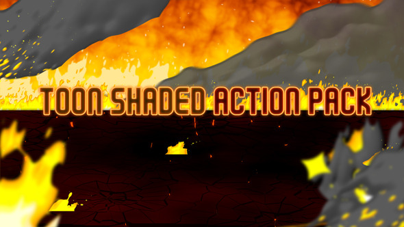 Toon Shaded Action Pack