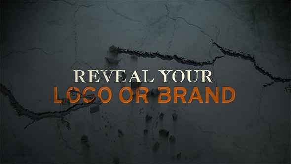 Cracks And Text - VideoHive 3848341