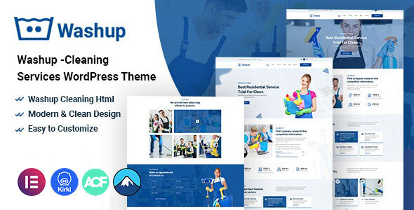 [DOWNLOAD]Washup – Cleaning Services WordPress Theme