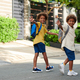 Cheerful Kids Leaving House - PhotoDune Item for Sale