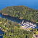 Bowen Island in Howe Sound, BC, Canada. Aerial Panorama - PhotoDune Item for Sale