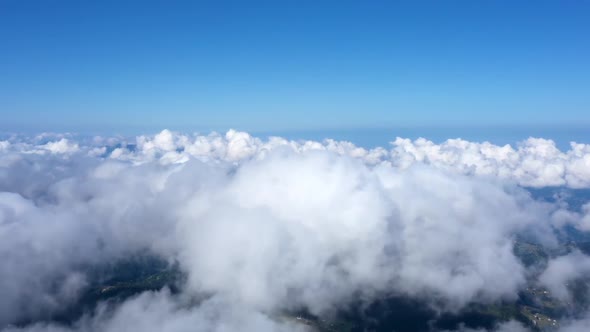 Trabzon Over The Clouds Aerial Hyperlapse