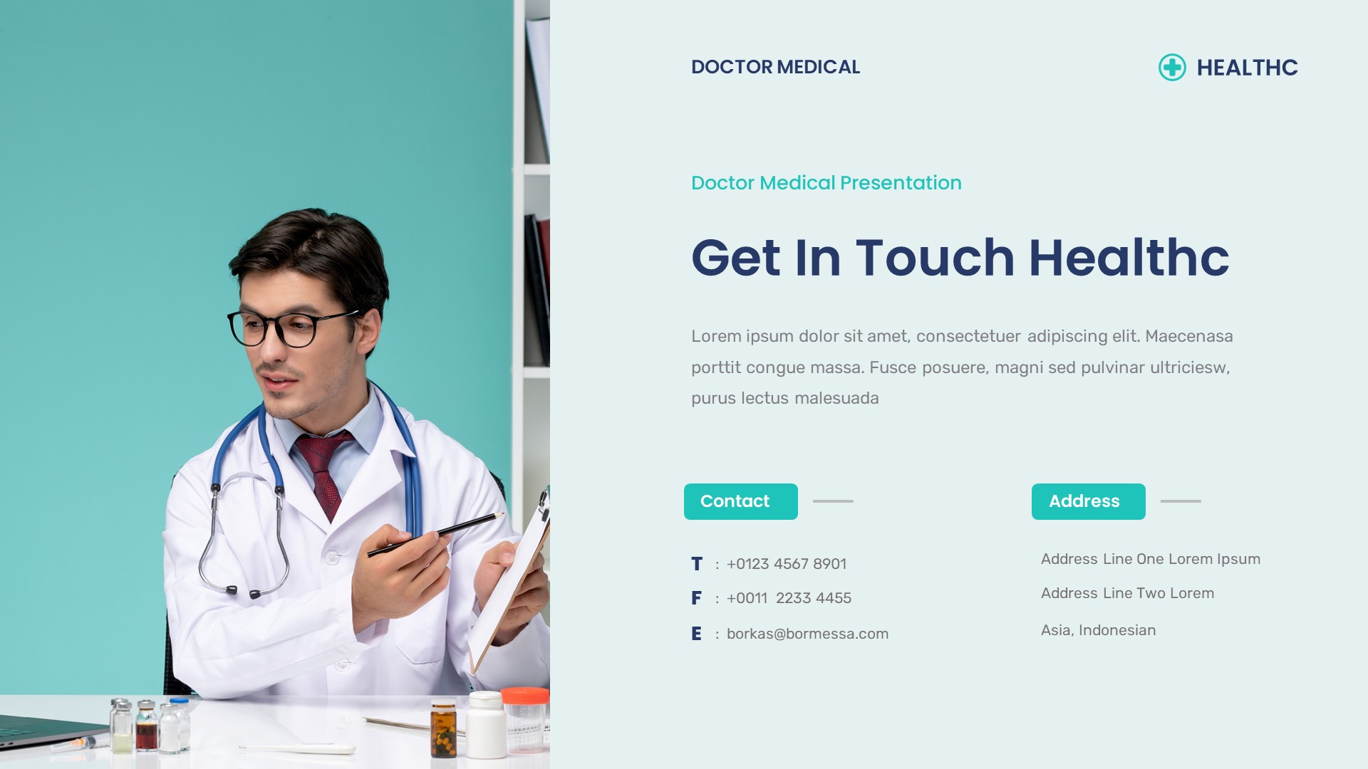 Healthc - Doctor Medical Keynote Template, Presentation Templates ...