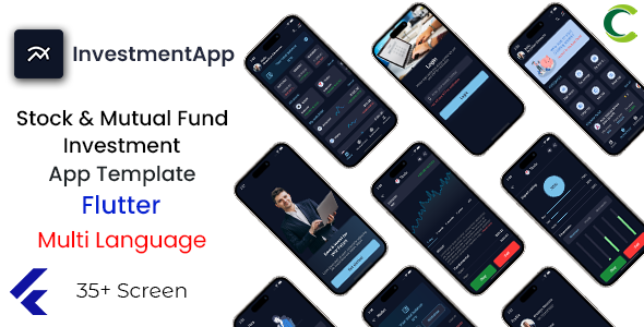[DOWNLOAD]Stock & Mutual Fund Investment App Template in Flutter | Multi Language