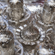 Traditional silver teapot set. Istanbul grand bazaar market. Turkey - PhotoDune Item for Sale