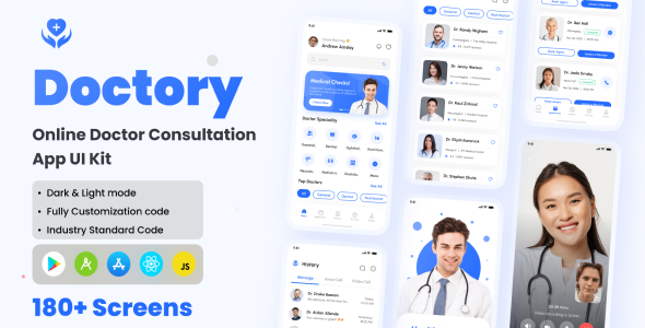 [DOWNLOAD]Doctory - Online Doctor Consultation App React Native CLI Ui Kit