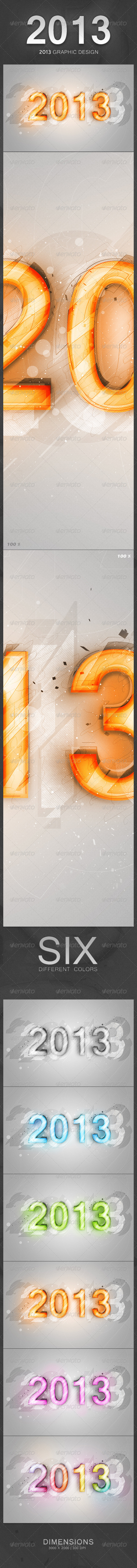 2013 Graphic Design - Miscellaneous Backgrounds