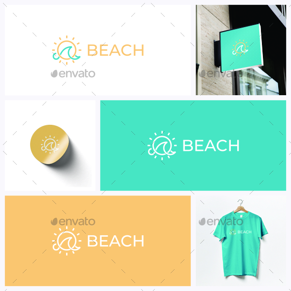 Beach Logo Template